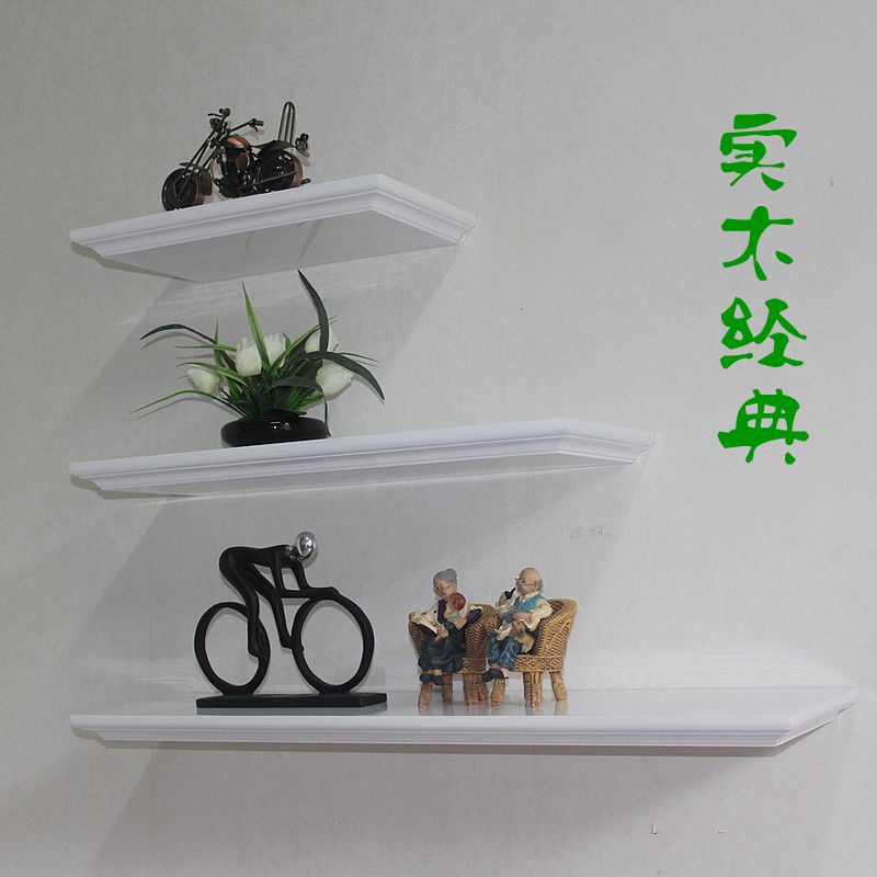 实木烤漆欧式一字隔板搁板置物架壁挂背景墙装饰架墙上书架可定制在类目 住宅家具, 架类, 搁板/置物架中 - 来自Buy2taobao.com提供专业的淘宝代购服务
