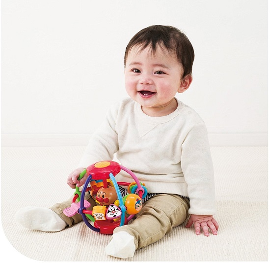 日本直邮 面包超人宝宝多功能益智手抓球叫叫球玩具 7个月+|msdalam kategori Toy/bayi/teka-teki/blok bangunan/model, manik/teka-teki/Pasangan/pemasangan/Pukul mainan, Bayi menggenggam bola - dari Buy2taobao.com untuk memberikan perkhidmatan ejen Taobao profesional membeli