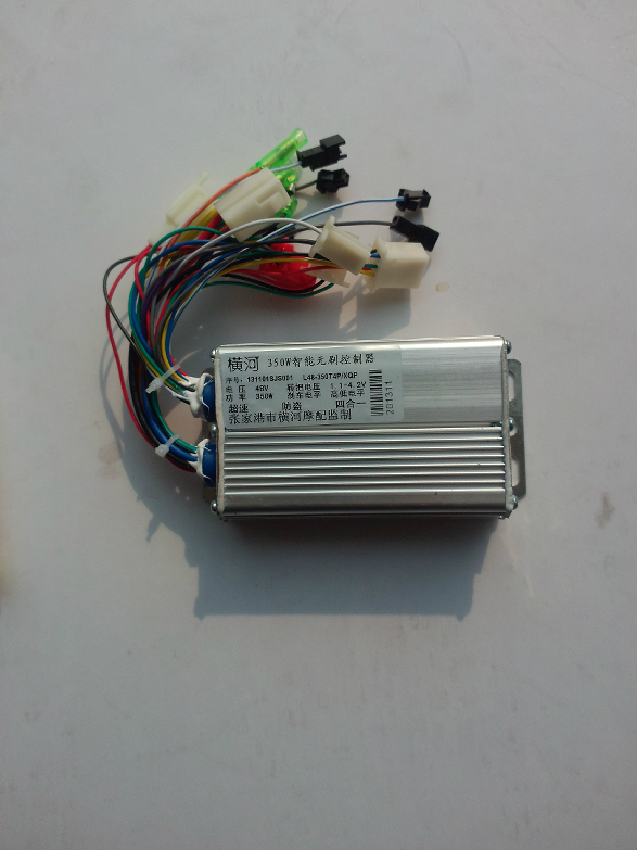 电动车无霍尔全智能万能四合一无刷双模变频控