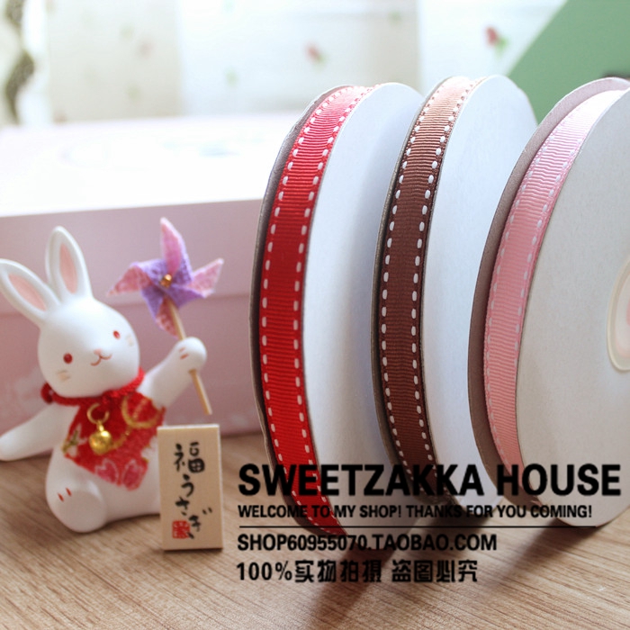 简洁双边跳线螺纹带/礼品包装用织带/DIY饰品包装配件 整卷22米价|msdalam kategori rumah Fabrik, bahan-bahan jahitan DIY, alat dan produk siap, Aksesori jahit DIY/aksesori/aksesori, Ribbon/reben/tali pinggang kain - dari Buy2taobao.com untuk memberikan perkhidmatan ejen Taobao profesional membeli