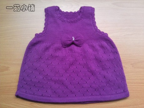 纯手工编织儿童<em>毛衣</em>新款宝宝手编<em>背心</em>羊毛绒1