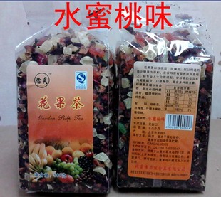  怡爽花果茶 (水蜜桃味）500g 果粒茶/水果茶   2袋起 包邮