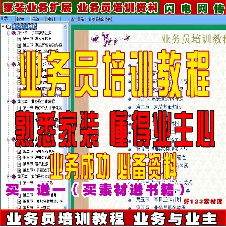 2013年业务员培训教程销售\/家装操作流程\/室内