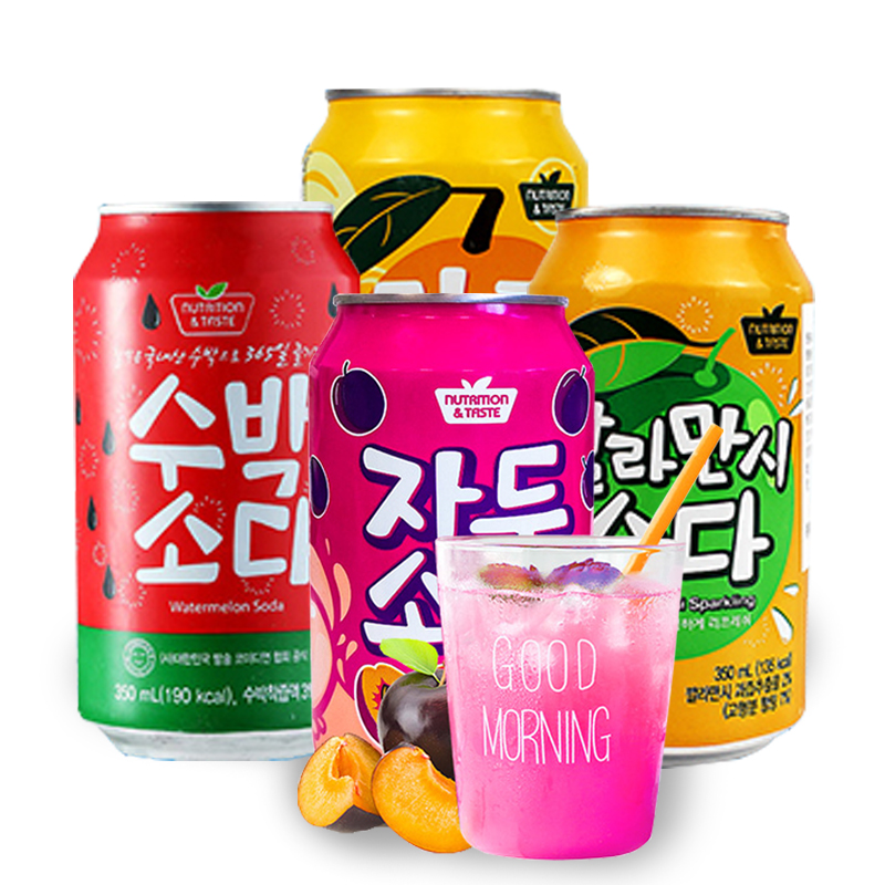 安食德味青柠味汽水350ml*4罐装碳酸饮料西瓜栗子芒果味饮品在类目 咖啡/麦片/冲饮, 饮料, 碳酸饮料中 - 来自Buy2taobao.com提供专业的淘宝代购服务