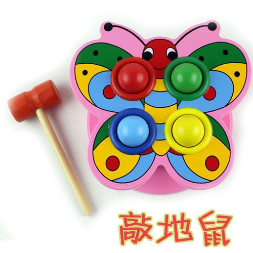 敲球台木质 敲地鼠儿童敲击台敲打台宝宝打地鼠玩具早教木制益智|ruв категории игрушка/коляска/головоломка/блоки/модель, бусы/головоломка/в паре/демонтаж/бить игрушки, хомяк/стук плодов насекомых - от Buy2taobao.com для оказания профессиональной услуги покупки агента Taobao