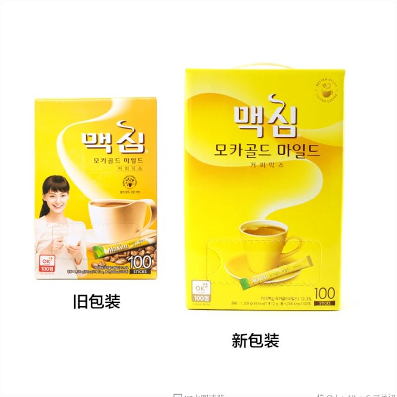 Yellow Maixin coffee Maxim Trine Instant coffee 100 Article Gift Box 1200 gram Mocha flavorsin the Coffee/Oatmeal/Chongyin , Instant coffee/Coffee beans/Powder , Instant coffee category - from Buy2taobao.com to provide professional Taobao agent buy service