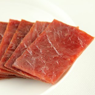  经典风味零食  清之坊双鱼风味蜜汁猪肉脯250g 靖江特产