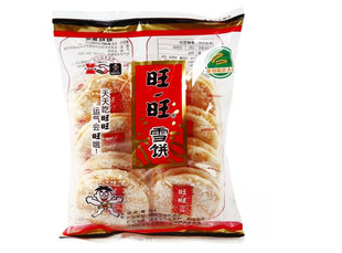  旺旺雪饼84g 非油炸低油脂 休闲小吃 膨化食品 旺旺饼干