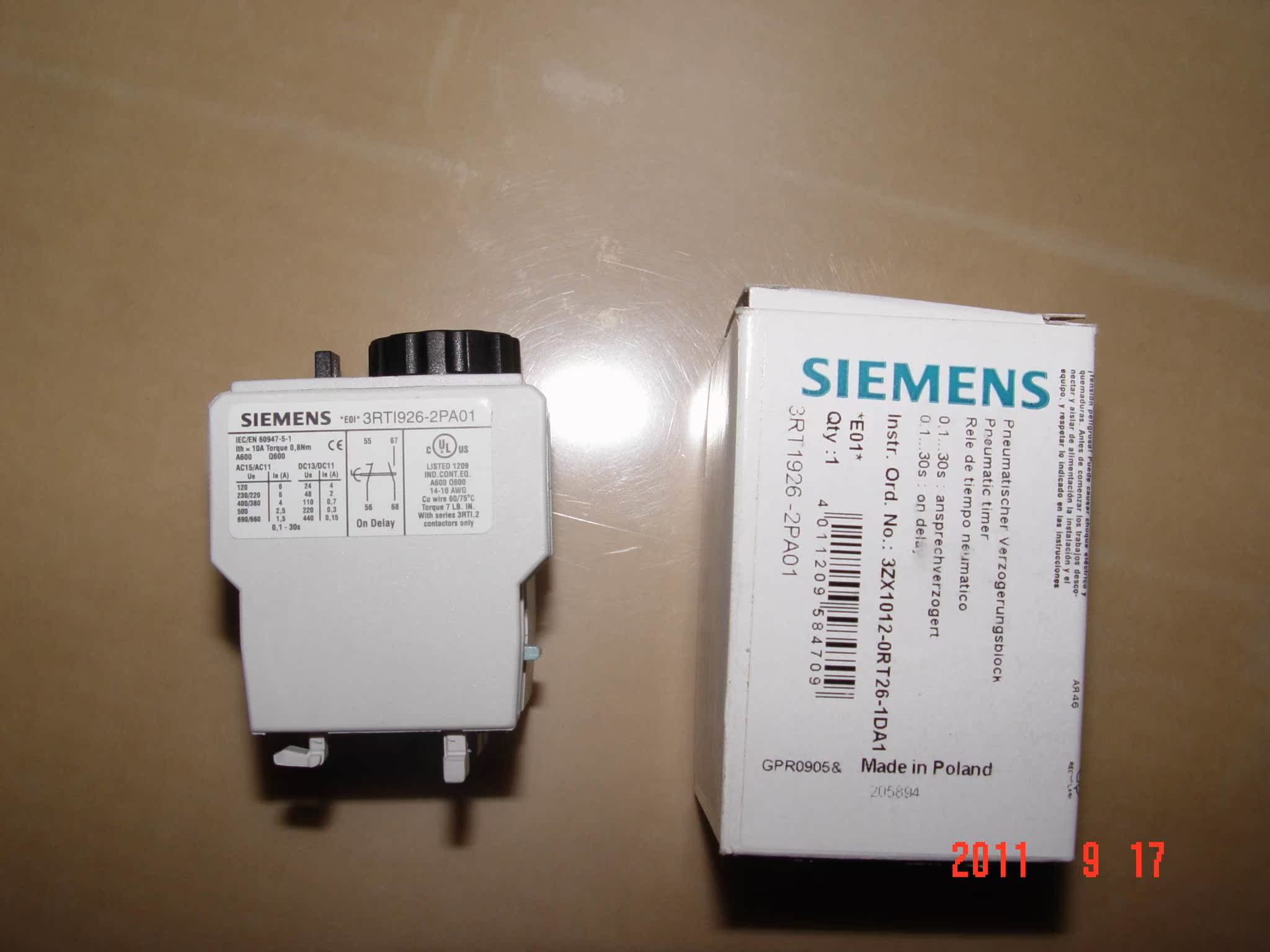 Реле времени siemens 7lf44 как поменять батарейку Купить Реле с выдержкой времени Сименс 3rt1926-2pa01 0.1-30сек реле времени новы