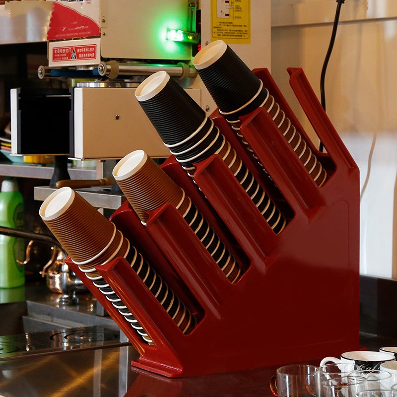 咖啡奶茶店取塑料纸分杯架 摆放吧台杯盖取杯器 一体成型外带杯架在类目 餐饮具, 咖啡器具, 配套器具中 - 来自Buy2taobao.com提供专业的淘宝代购服务