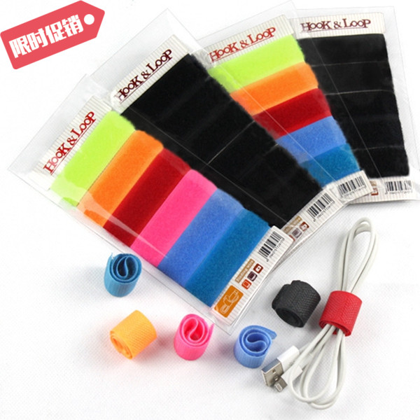 pinkycolor Velcro Ligature Cable Ties computer Cable management with data line Cable Tie charge Winder Cable Managerin the Storage consolidation , Family finishing equipment , Cable Manager/Hub/Winder category - from Buy2taobao.com to provide professional Taobao agent buy service