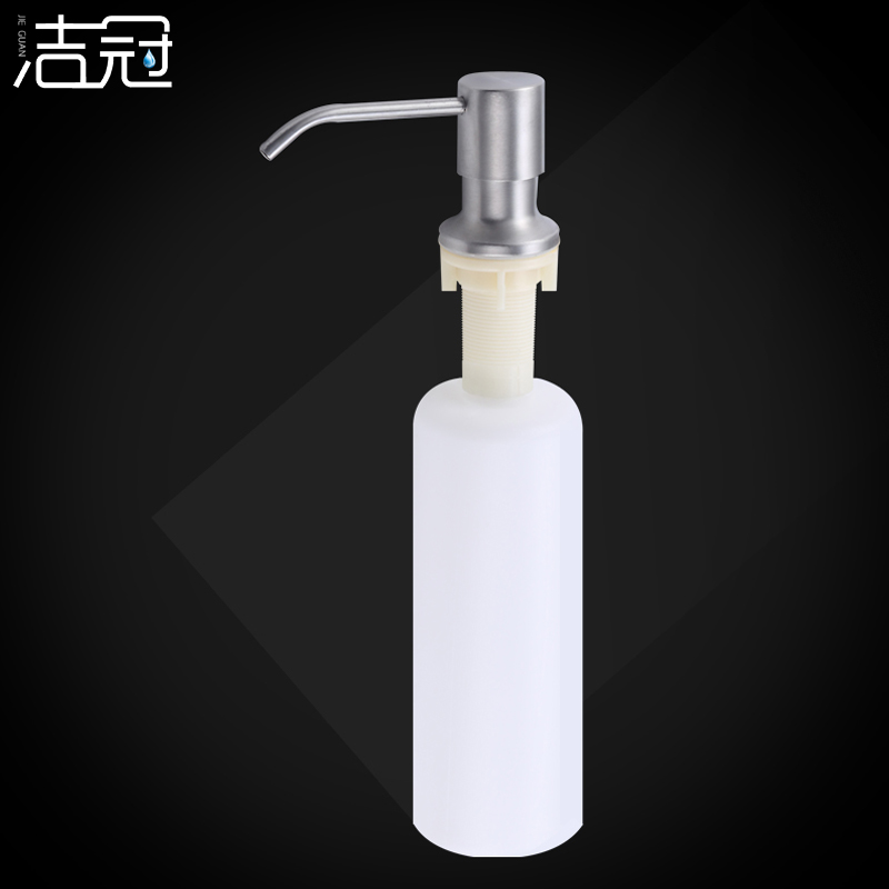 不锈钢洗洁精按压瓶子洗菜盆洗碗液洗涤剂按压器皂液器厨房水槽用|ruв категории награду материалов, кухня, раковина аксессуары, раковина Tiny - от Buy2taobao.com для оказания профессиональной услуги покупки агента Taobao