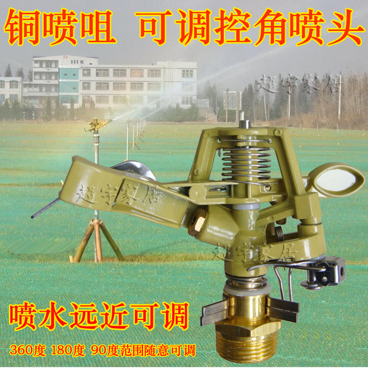 6分可控角自动摇臂喷灌园林草坪洒水器/花园自动洒水器喷水喷头在类目 鲜花速递/花卉仿真/绿植园艺, 园艺用品, 摇臂/景观喷头, 金属摇臂喷头中 - 来自Buy2taobao.com提供专业的淘宝代购服务