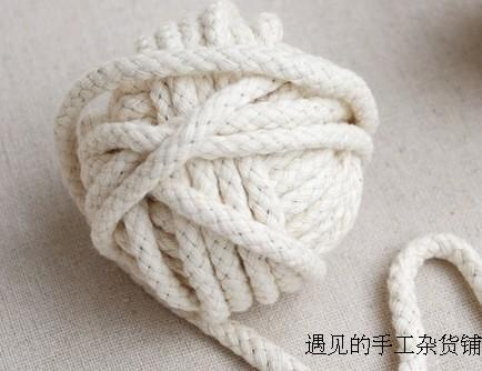 21支纱纯棉8MM棉绳手工DIY束口绳本白色在类目 居家布艺, 缝纫DIY材料、工具及成品, 缝纫DIY配件/辅料/配饰, 绳子中 - 来自Buy2taobao.com提供专业的淘宝代购服务