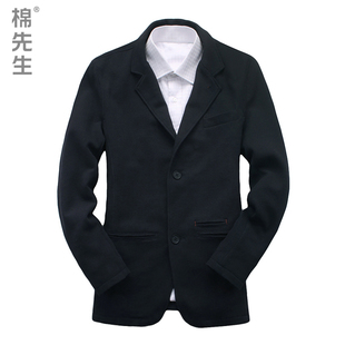  春装新款 棉先生正品 高端男士商务休闲西服男修身西装外套