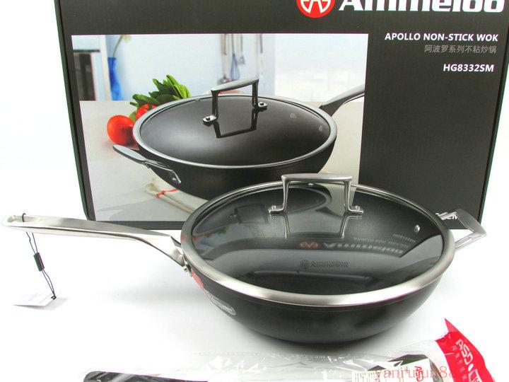 AmmeIoo /Ai Mei Long Apollo series Wok 32CM HG8332SM Fried fry without lampblackin the Kitchen/Cooking utensils , Cooking utensils , Cookware/Pot/Kettle , Wok category - from Buy2taobao.com to provide professional Taobao agent buy service