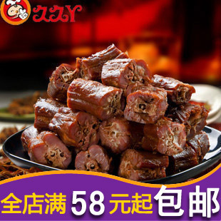  武汉特产美食肉类食品甜辣鸭脖子久久丫鸭脖180g零食熟食特价小吃
