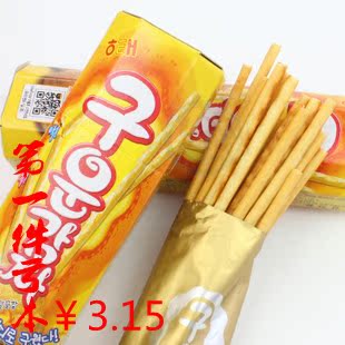  韩国进口食品 海太碳烤薯条27g 非油炸非膨化烤土豆条 办公室零食
