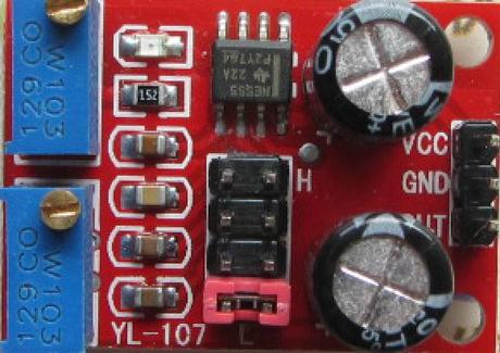 NE555脉冲频率占空比可调模块方波矩形波信