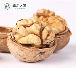  【翠品】零食坚果干果特产薄皮大核桃 一级野生核桃 400g一件包邮