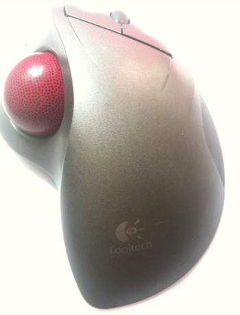 罗技正品2013轨迹球USB有线鼠标 电脑 绘图 