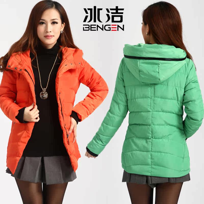 2012冬季新款专卖店<em>品牌女士</em>冰洁<em>棉服</em>女装棉