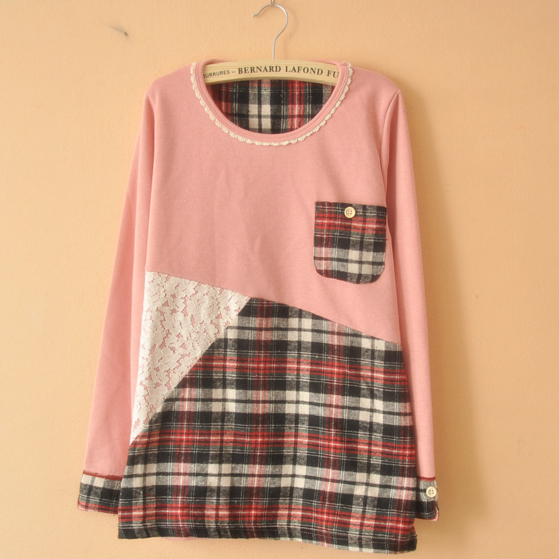 小清新学院风格子...