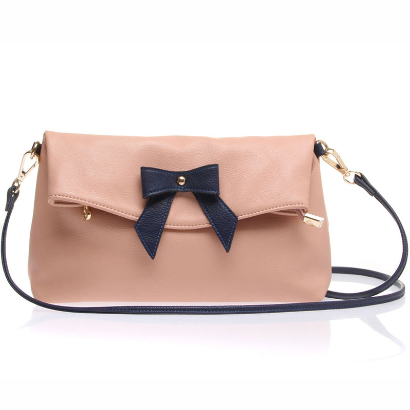 Lady bag 2013 new tide shoulder handbag genuine leisure bow hand Small Crossbody bag specials