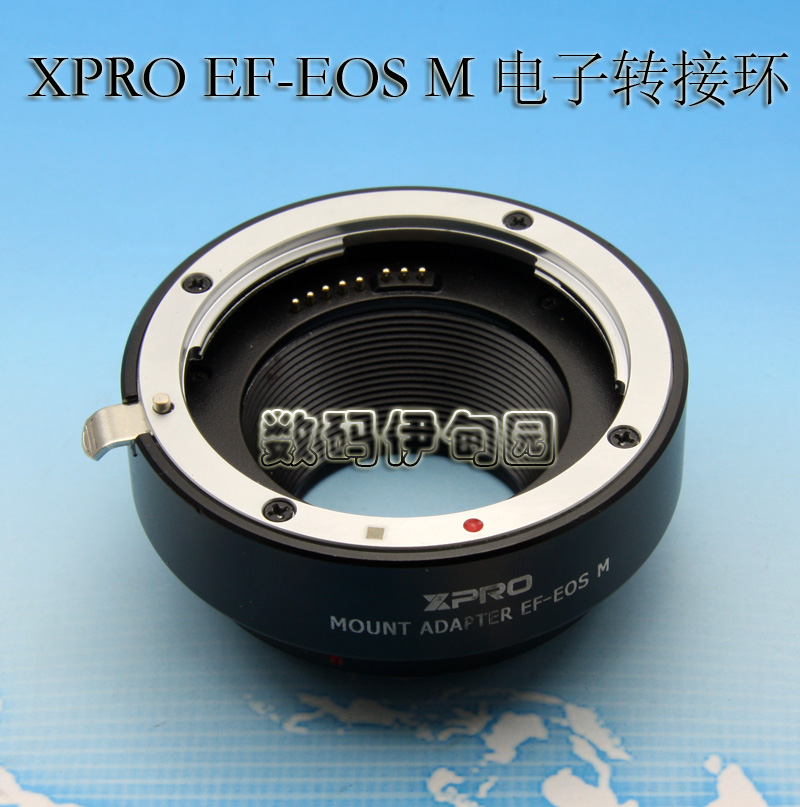 XPRO EF-EOS M卡口 电子转接环 佳能EF\/EF