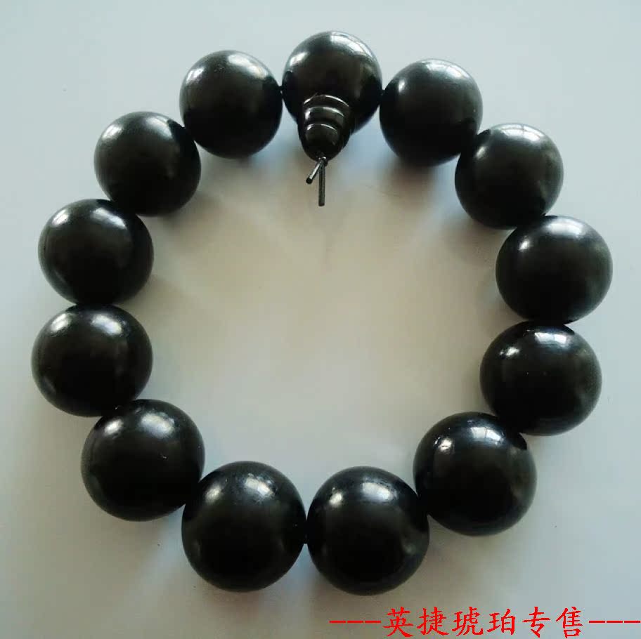 手工精选 纯天然抚顺煤精煤玉墨玉16mm圆珠 男款手串手链全国包邮在类目 特色手工艺, 少数民族特色工艺品, 满族中 - 来自Buy2taobao.com提供专业的淘宝代购服务
