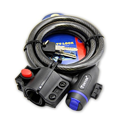 通用山地自行车锁山地车钢丝锁电动车锁锁具山