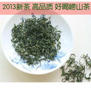  年新茶叶 明前特级崂山绿茶 初春茶 手工抄 碧螺春条形 包邮