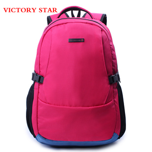  victorystar双肩包男女背包韩版潮双肩背包商务电脑包15/16旅行包