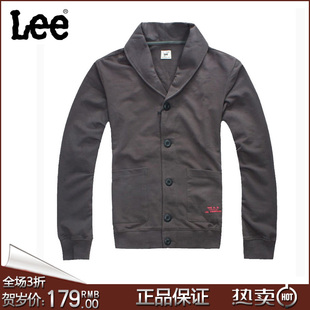  Lee李牌卫衣 专柜正品代购 12新款男士开衫卫衣外套 LMW007T04K7D