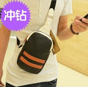  新款促销 男女小包胸包韩版时尚手机包腰包逛街包潮男户外胸前包