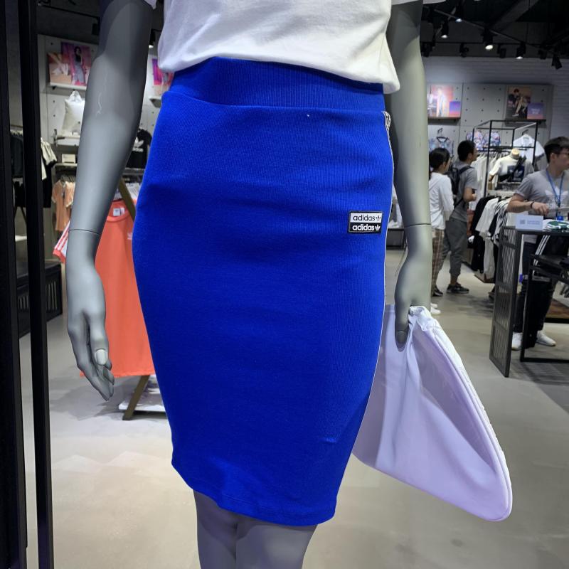 6月主流Adidas阿迪达斯三叶草女休闲运动紧身包臀裙半身裙ED7421|ruв категории спортивный костюм/досуг одежды, спорт юбка, спорт юбка - от Buy2taobao.com для оказания профессиональной услуги покупки агента Taobao