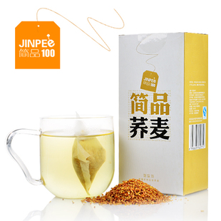  简品100.精装荞麦茶 第二代苦荞茶/精选荞麦茶养生茶 买2送1