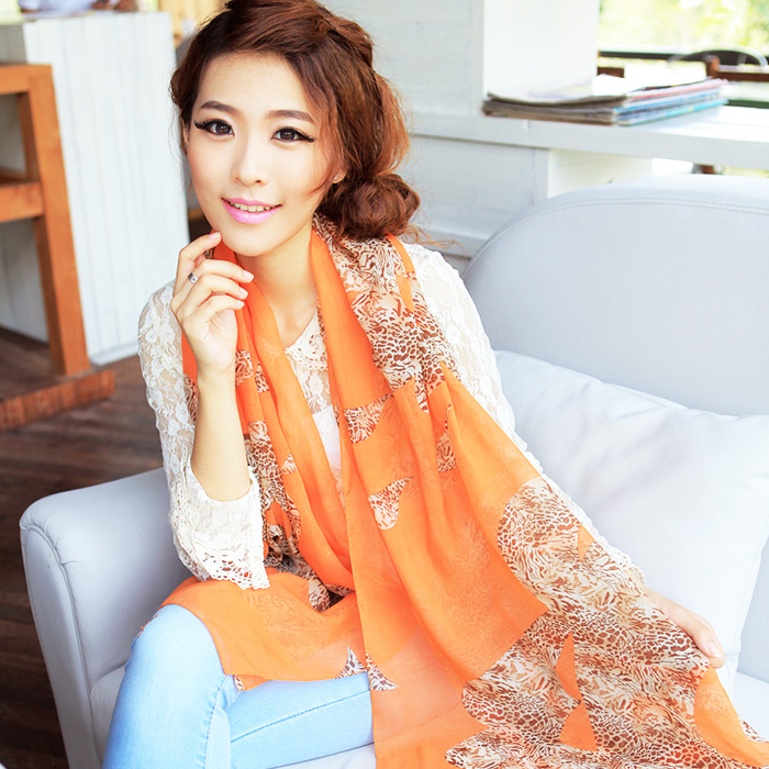 时尚披肩百搭围巾...