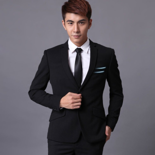  G 西装 男士套装韩版修身商务正装西服结婚套装专柜正品