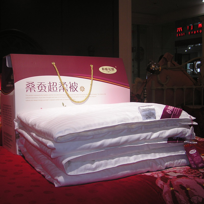 Genuine silk 100 mulberry silk Spring and autumn quilt Picture Silk quilt air conditioner The quilt core Super Customizedin the Bedclothes , Quilt, Silk was category - from Buy2taobao.com to provide professional Taobao agent buy service