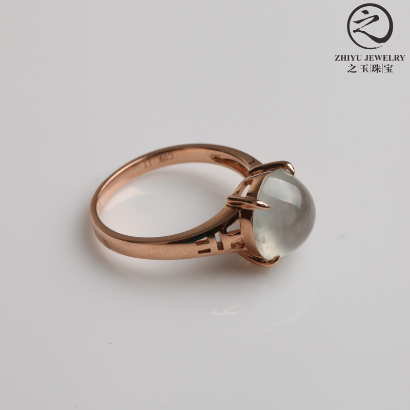 之玉珠宝结婚季 缅甸天然a货翡翠蛋面镶嵌戒指冰种起莹光翡翠戒指 14 之玉珠宝结婚季 缅甸天然a货翡翠蛋面镶嵌戒指冰种起莹光翡翠戒指 14
