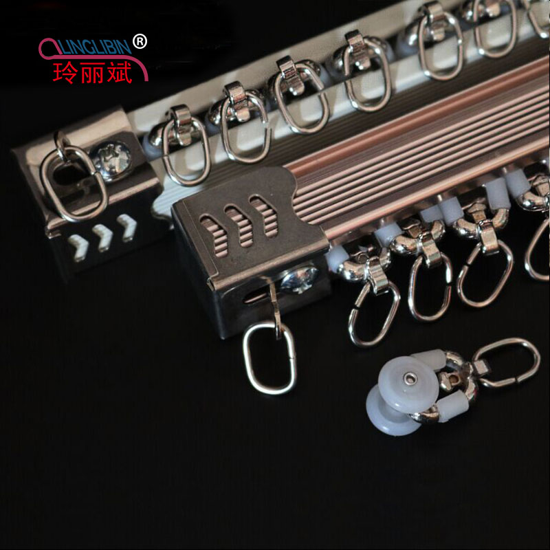 curtain rod Art pole track Side rails Curved track aluminium alloy Nanometer track parts Slide guide silentin the Home Fabric , Curtains and curtain accessories , Accessories accessories , Curtain rod category - from Buy2taobao.com to provide professional Taobao agent buy service