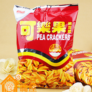  台湾进口零食 可乐果豌豆酥古早味 欢乐豆 膨化食品批发57g秒杀