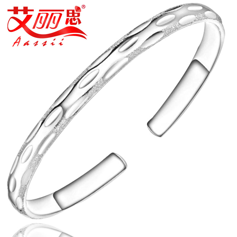 银手镯 999纯银 女款 银饰手镯 纯银手镯 999千足银 开口手镯468 银手镯 999纯银 女款 银饰手镯 纯银手镯 999千足银 开口手镯468
