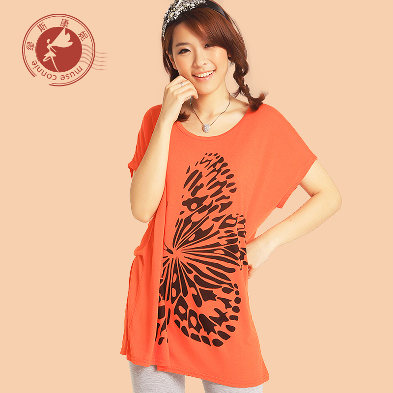 宽松柔软亲肤短袖T恤...