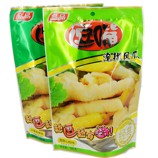  四川特产 品品逗嘴泡椒凤爪188g  卤泡工艺  5袋包邮 官方授权店