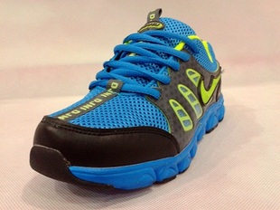  独家牛夏季儿童鞋男童网布呼吸透气运动鞋中大童学生青少年跑步鞋