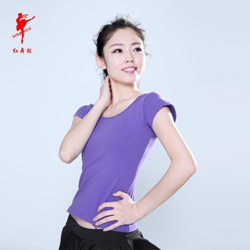 舞蹈服上衣 T恤女 鸡翼袖舞蹈服装 瑜伽练功短袖跳舞半袖38501|ruв категории движение/йога/фитнес/фанаты товаров, танец/аэробика/гимнастика, аэробика, аэробика. - от Buy2taobao.com для оказания профессиональной услуги покупки агента Taobao