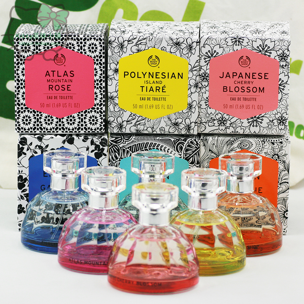 The body shop 日本樱花玫瑰栀子花水莲花淡雅香水EDT 50/100ml在类目 彩妆/香水/美妆工具, 香水中 - 来自Buy2taobao.com提供专业的淘宝代购服务