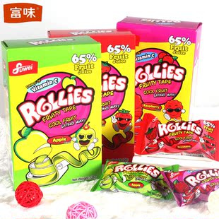  Fuwei富味 富含65%果汁成分 水果软糖水果卷糖果软糖卷喜糖零食